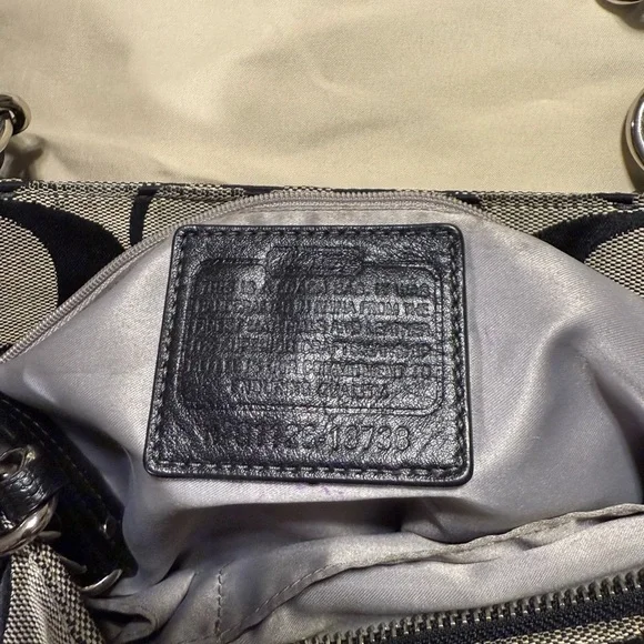 Coach Signature Canvas Tote - Picture 6 of 10